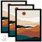 Black 8.5x11 Picture Frame Set of 3, High Transparent Frame for 8.5 By 11 Photo Collage Canvas Poster Size Wall Mount and Tabletop Horizontally Vertically (Black, 8.5 x 11 inches)